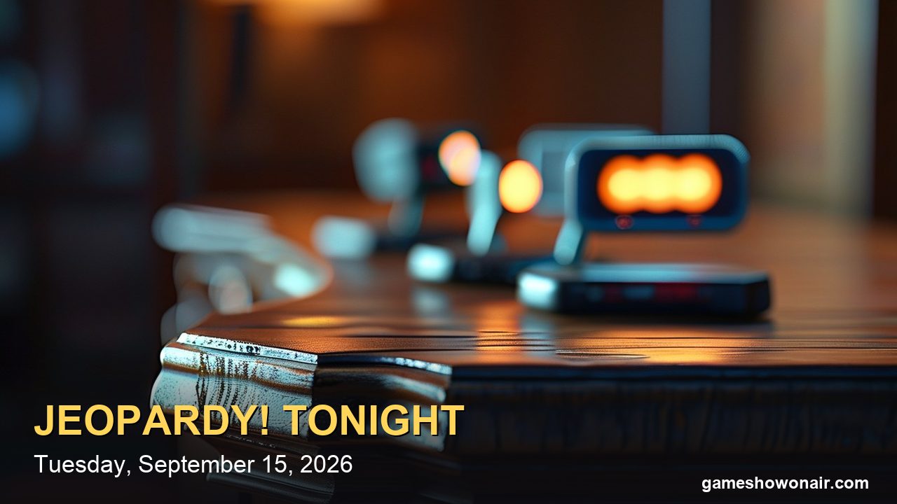 Jeopardy! Tonight (Tuesday, Sept. 15, 2026): Matthew Riggle Goes for Four vs. Abby Mullen and Wesley Jalipa