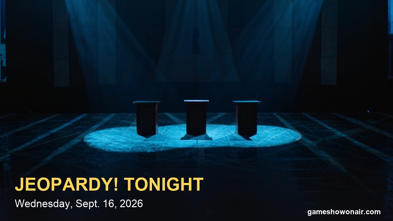 Jeopardy! Tonight (Wednesday, Sept. 16, 2026): Matthew Riggle Is $4,398 From $100,000